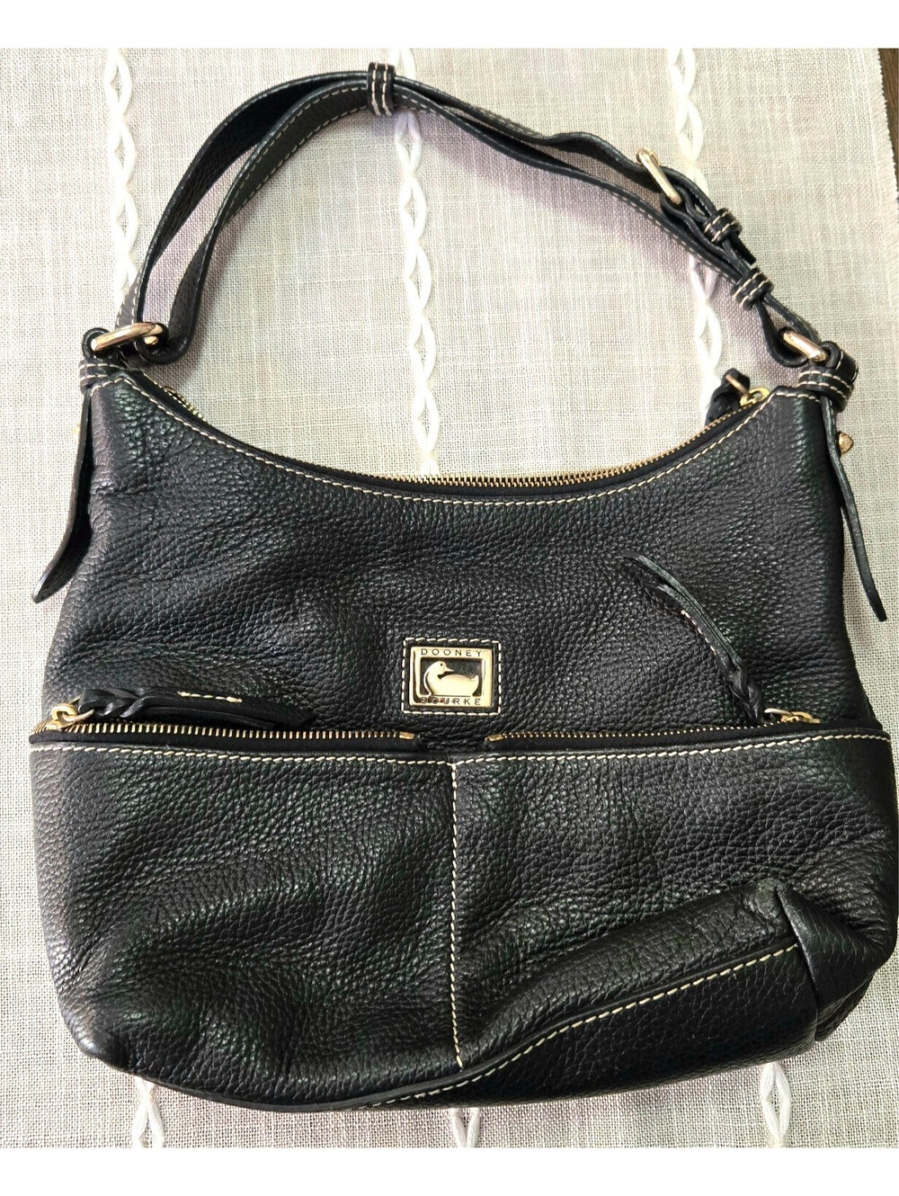 Dooney & Bourke Black Shoulder Handbag Purse